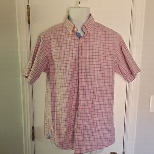 Daniel Cremieux Pink and Blue Plaid Shirt
